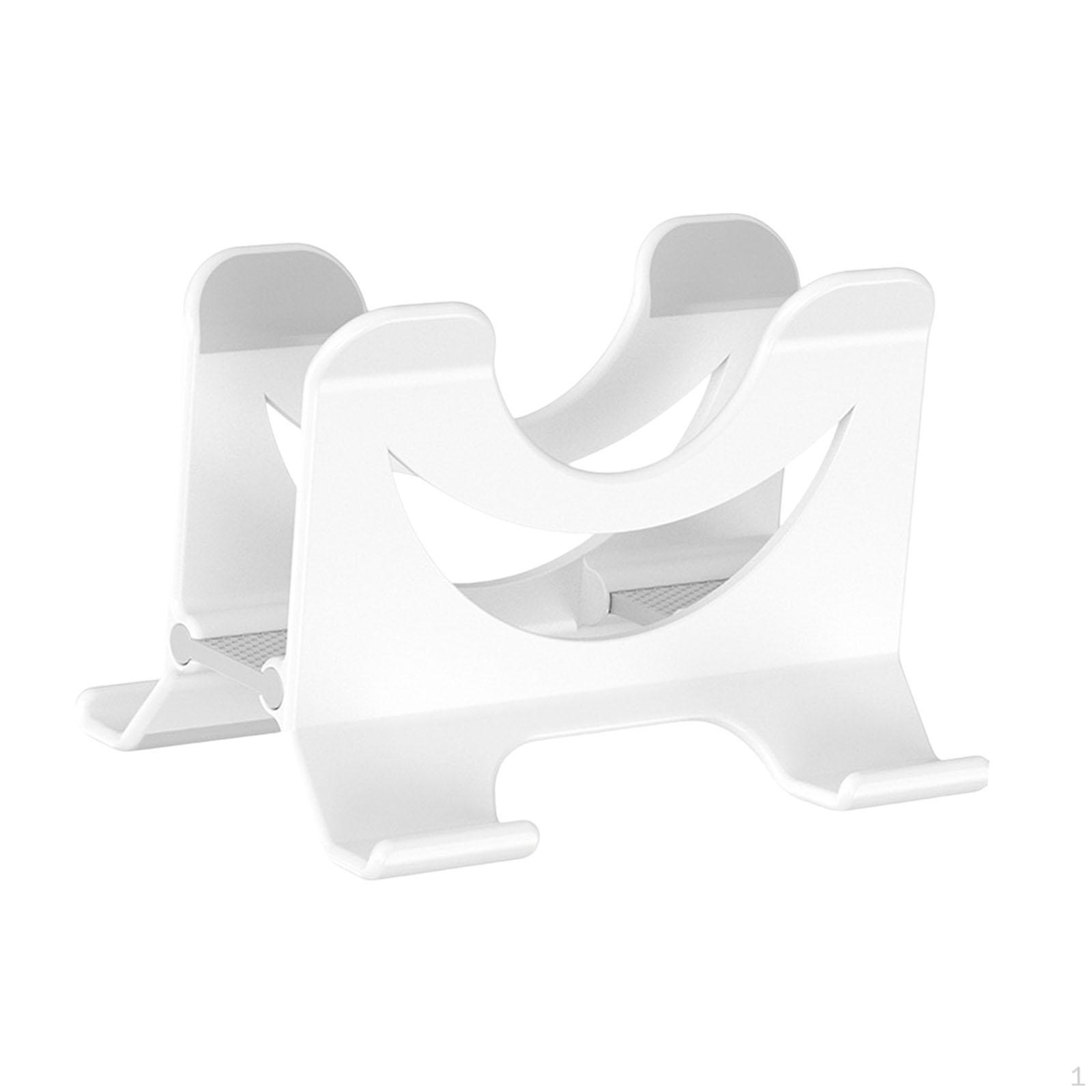 

Настольная подставка-держатель для вертикального ноутбука, многофункциональная ручка, компактный стол, нескользящий белый