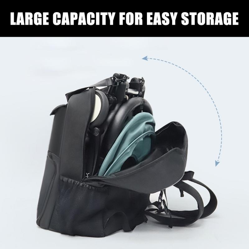 Torba do przechowywania wózków dziecięcych z tkaniny Oxford Łatwa w montażu i demontażu Organizer na co dzień i w podróży