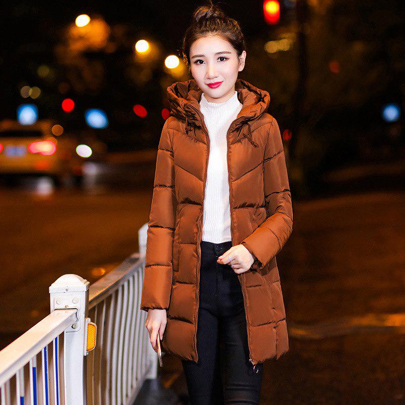 

With Hooded Women S Clothing Cotton -Padded Jacket Coat Winter Jacket Women Coat Women XXXL