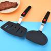 Durable Nonstick Silicone Spatula High Temperatures Resistant Turner Kitchen Utensils for Flipping Eggs and Meats