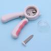 Cat nail clippers, splash proof, specific nail clippers, nail sharpeners, pet manicures, small blind nail clippers