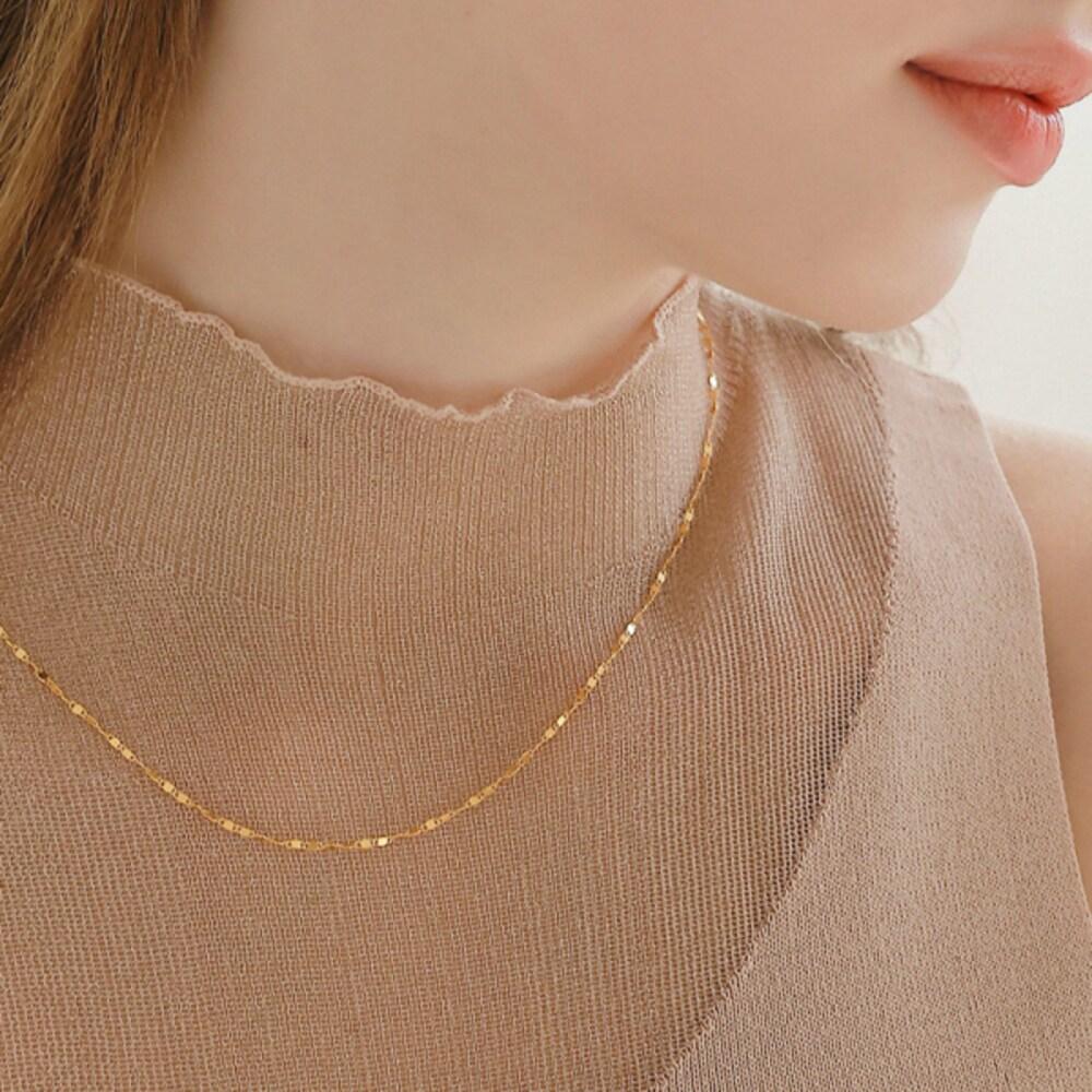 Twinkle Chain Layered Necklace N01101
