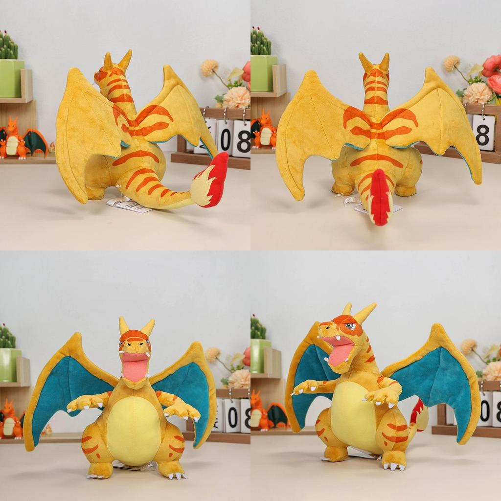 Charizard Plush Toy With Short Pile Material For Collectors And Kids