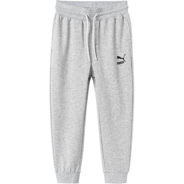 PUMA Knitted Sweatpants Medium Heather Gray 353924108204-00502 165