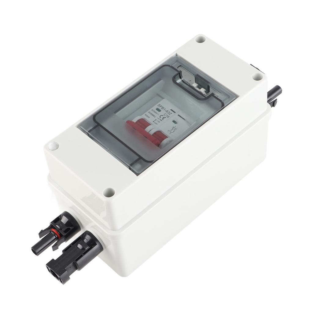 Solar Disconnect Switch Mini Circuit Breaker with IP65 Waterproof Distribution Box PV Disconnector DC500V