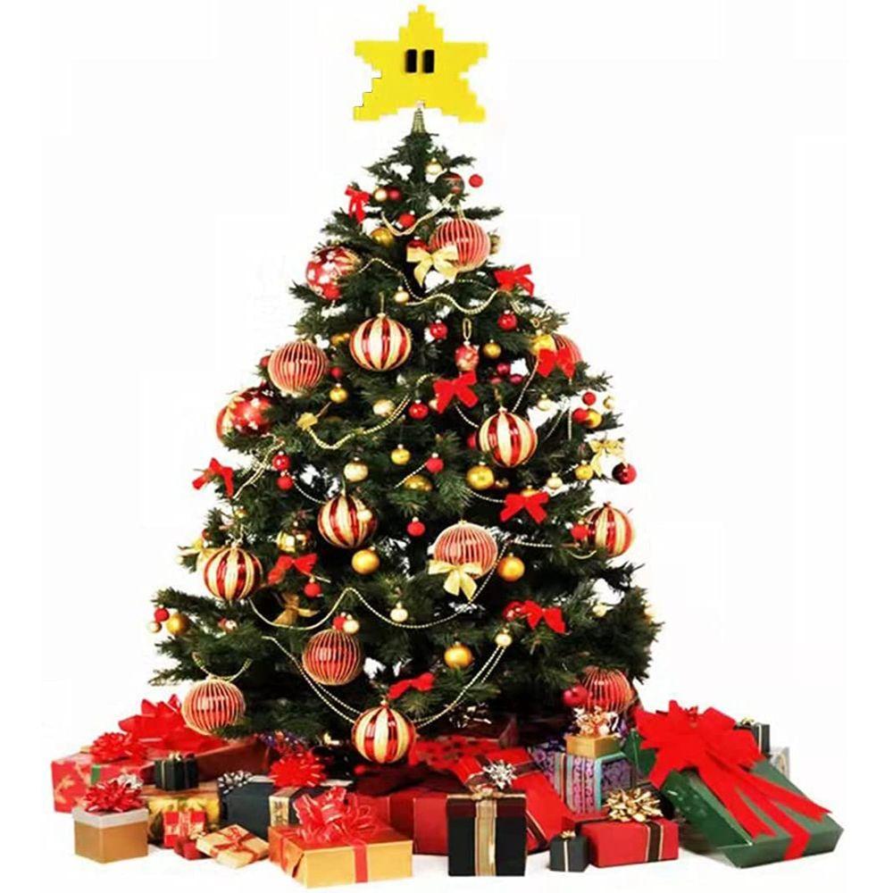 Five-pointed Star Christmas Tree Topper Christmas Decorations Starfish Pendant Xmas Tree Ornaments