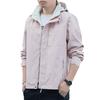 Jacket Men's Spring and Autumn New Style Jacket Men's Handsome Casual Hooded Work Jacket Men