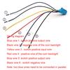 1PC Car LED DRL Parking Radar Power ON Off Fog Light Switch Button with Wire for Golf 6 MK6 Jetta 5 EOS Scirocco 2006 -2011