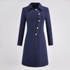 Teluoman Women's Elegant Padded Wool Blend Coat