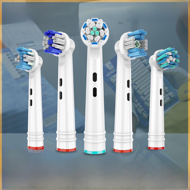 Oral-B Compatible Bolielang Soft DuPont Bristle Electric Toothbrush Replacement Heads