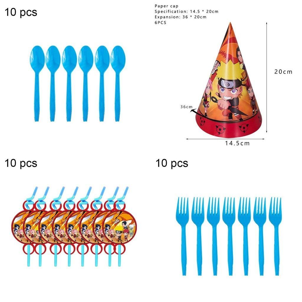 Exciting Naruto Ninja Birthday Party Decor Supplies For Adults And Children Alike