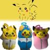 Sleep Pikachu Bag Plush Keychain Toy Pendant Stuffed Doll Decorate Gift