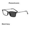 Ultralight Anti Blue Light Reading Glasses Photochromic Titanium Alloy Frame for Men Women Outdoor Optical