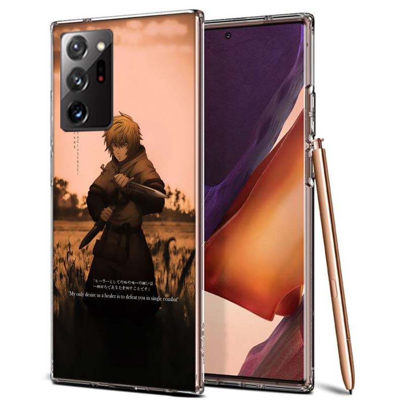 Vinland Saga Manga Phone Case For Samsung A70 A50S A40 A30 A20E A16 A26 A36 A56 A17 Galaxy Note 20 10 9 8 A71 A51 A41 A31 A21S A