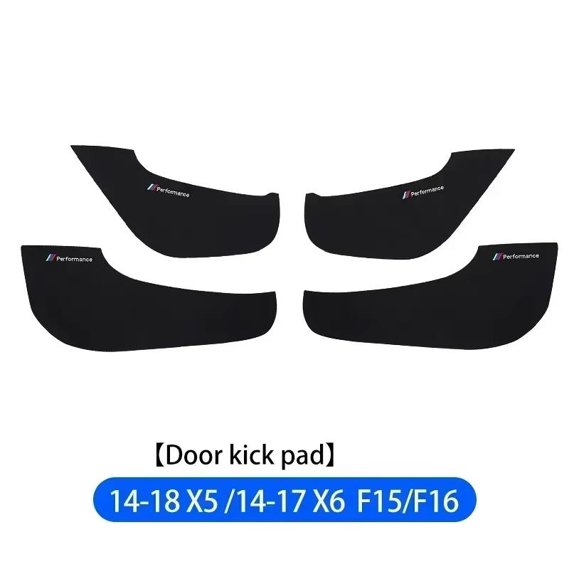 

Для BMW Накладка на дверь от пинков BMW G30 F39F15 F16F48F30 G05 G20 F10 G11 G12 защита от пинков на дверь автомобиля black