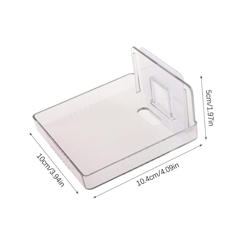 1Pc Floating Wall Shelf Bathroom Bedroom Speaker Phone Keys Toys No Drilling Shelves Holder Organizer Clear Monitoring Bracket
