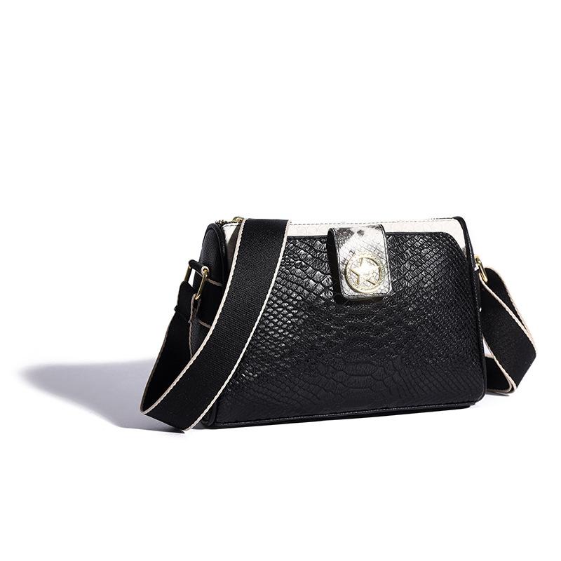Women's bag Premium crocodile bag Light luxury new fashion handbag Versatile shoulder messenger bag Commuter