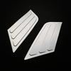2PCS SUS304 Stainless Steel Front Intake Molding Trim Car Styling Cover Accessories  for Toyota C-HR CH-R 2017 2018