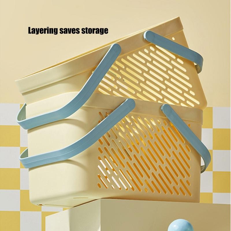 Multipurpose Ventilated Storage Bin Kitchen Organizers Bin For Bathroom Kitchen Bedroom Dorm Essential Organization