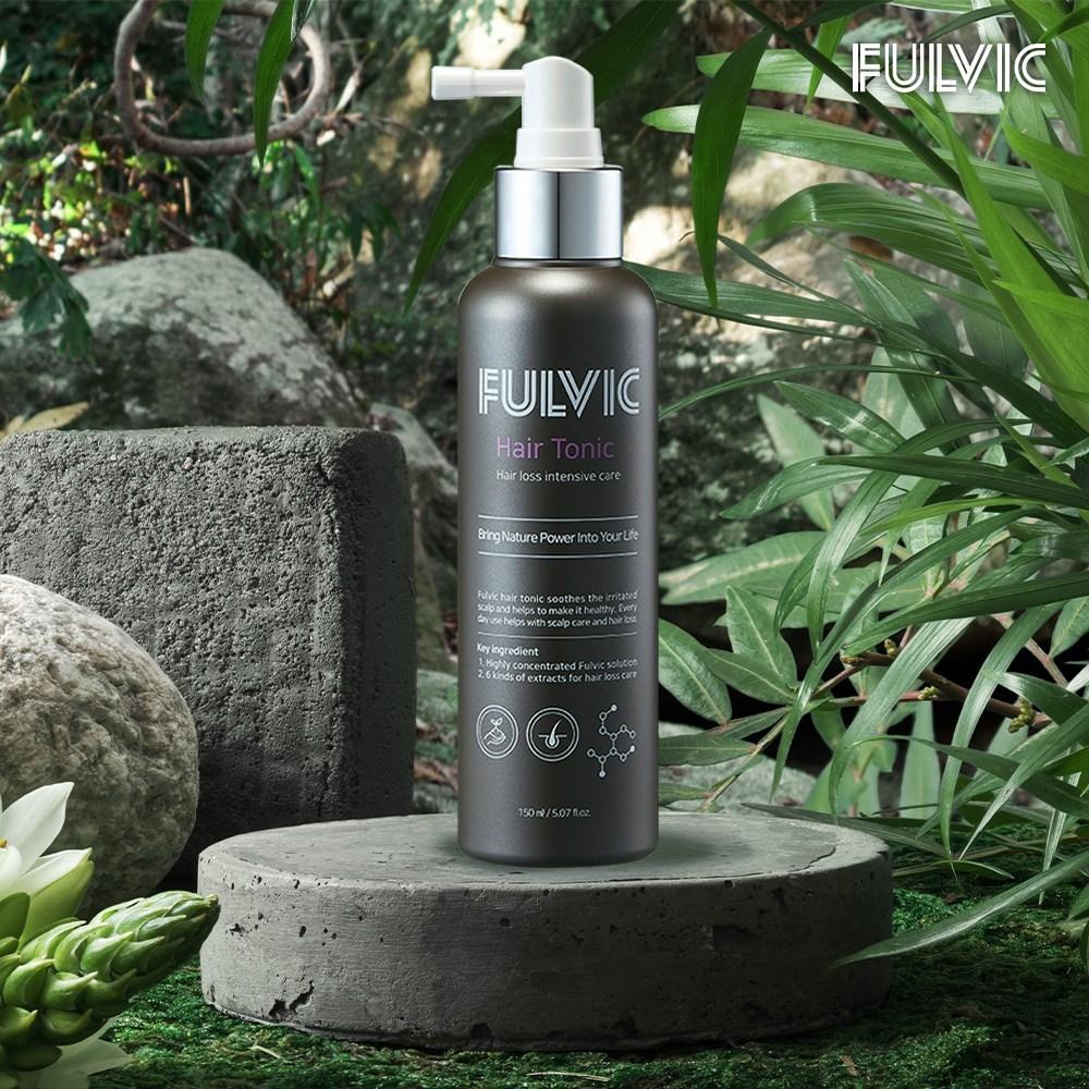 Fulvic Acid Natural Hair Loss Relief Hair Care Scalp Nutrient Hair Tonic 150ml