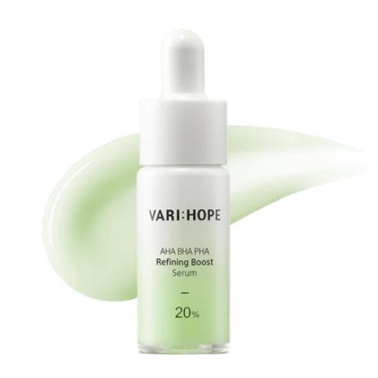 

Vari hope AHA BHA PHA очищающая сыворотка 15 мл 0