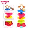 5 Layer Ball Drop and Roll Swirling Tower Development Educational Toy | Stack Drop Go Ramp Toy Set Gift Choice Activity Centre for 1-3 Years, Monkey