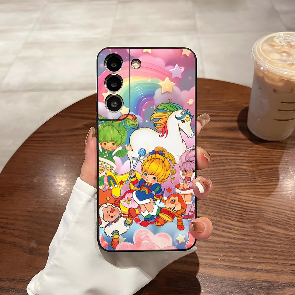 Cute Rainbow B-BriteS Phone Case For S25 Ultra Samsung S26 S24 Fe S23 S22 S20 S21 Plus A54 A34 A53 A16 Back Cover