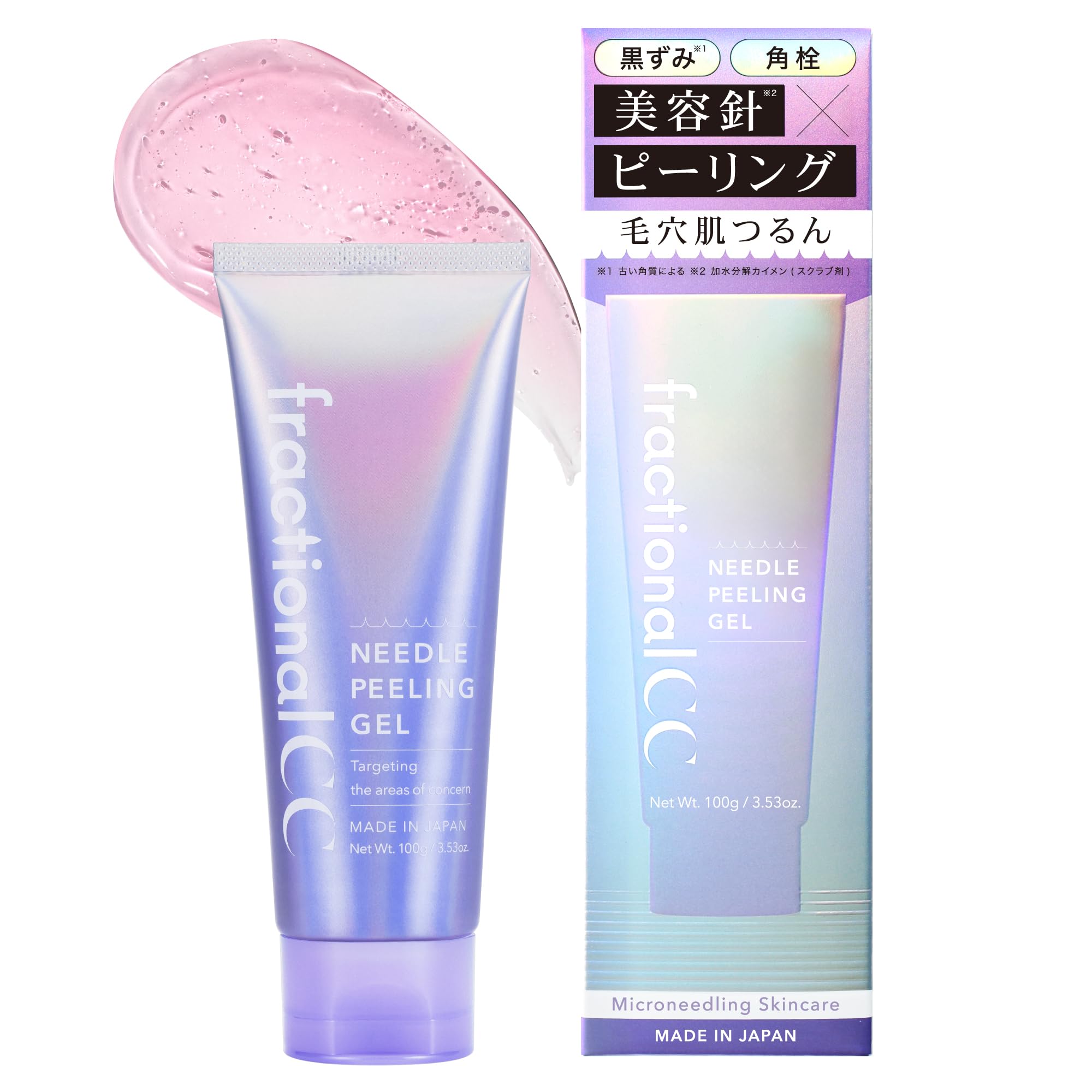 

Фракционный CC Пилинг Игла Красоты Игла для пор 100г Гель, Пилинг, Очищение, Черные точки, Черные точки, Отшелушивание, Тусклость, Шот,