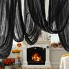 Halloween Decoration Coarse Gauze Fabric For Scary Party Home Office Classroom Horror Atmospheres Setups