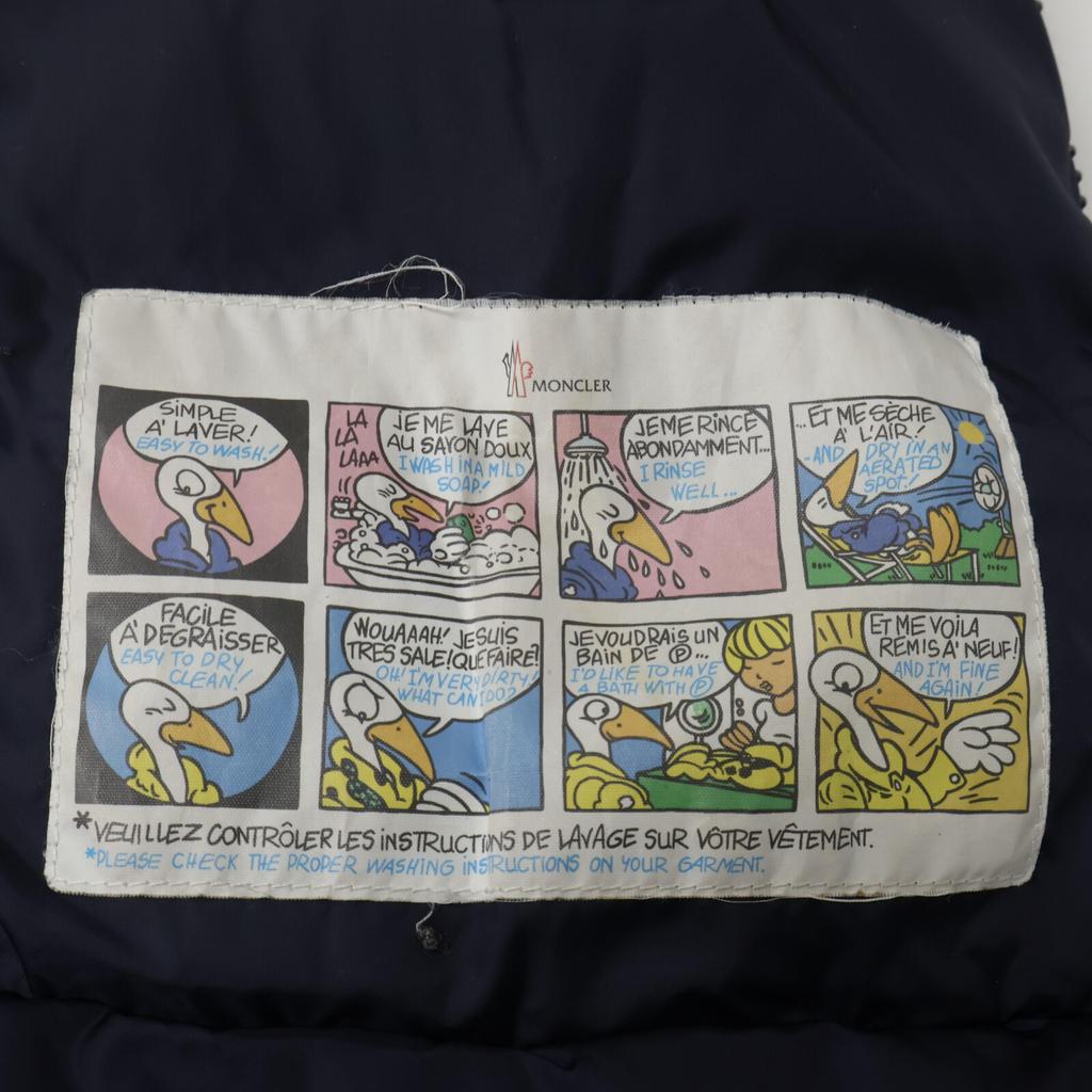 MONCLER Navy Nesea Down Coat coat 0 NavyUsed
