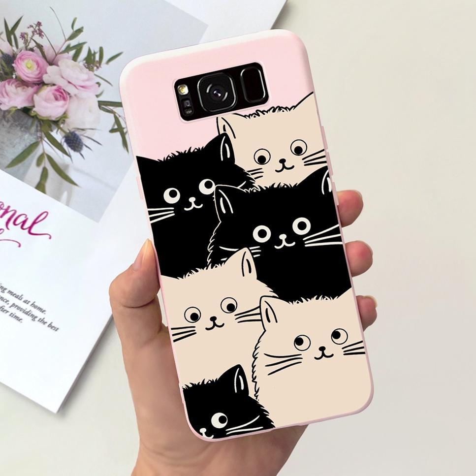 New For Samsung Galaxy S8+ SM-G955F Case Luxury Flower Butterfly Soft Silicone Cover For Samsung S8+ S8Plus S8 Bumper Phone Case