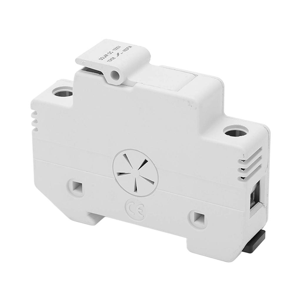 DC-Leistungsschalter 1-polig 32A PV-Sicherungskasten Führungsschienen-Basishalter für Combiner 1000V 6W