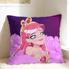 L-lolir-Rock Rock Anime Pillow Case  Comfy Pillow Cover For Sofa Home Decor Cute Funny Pillowcases