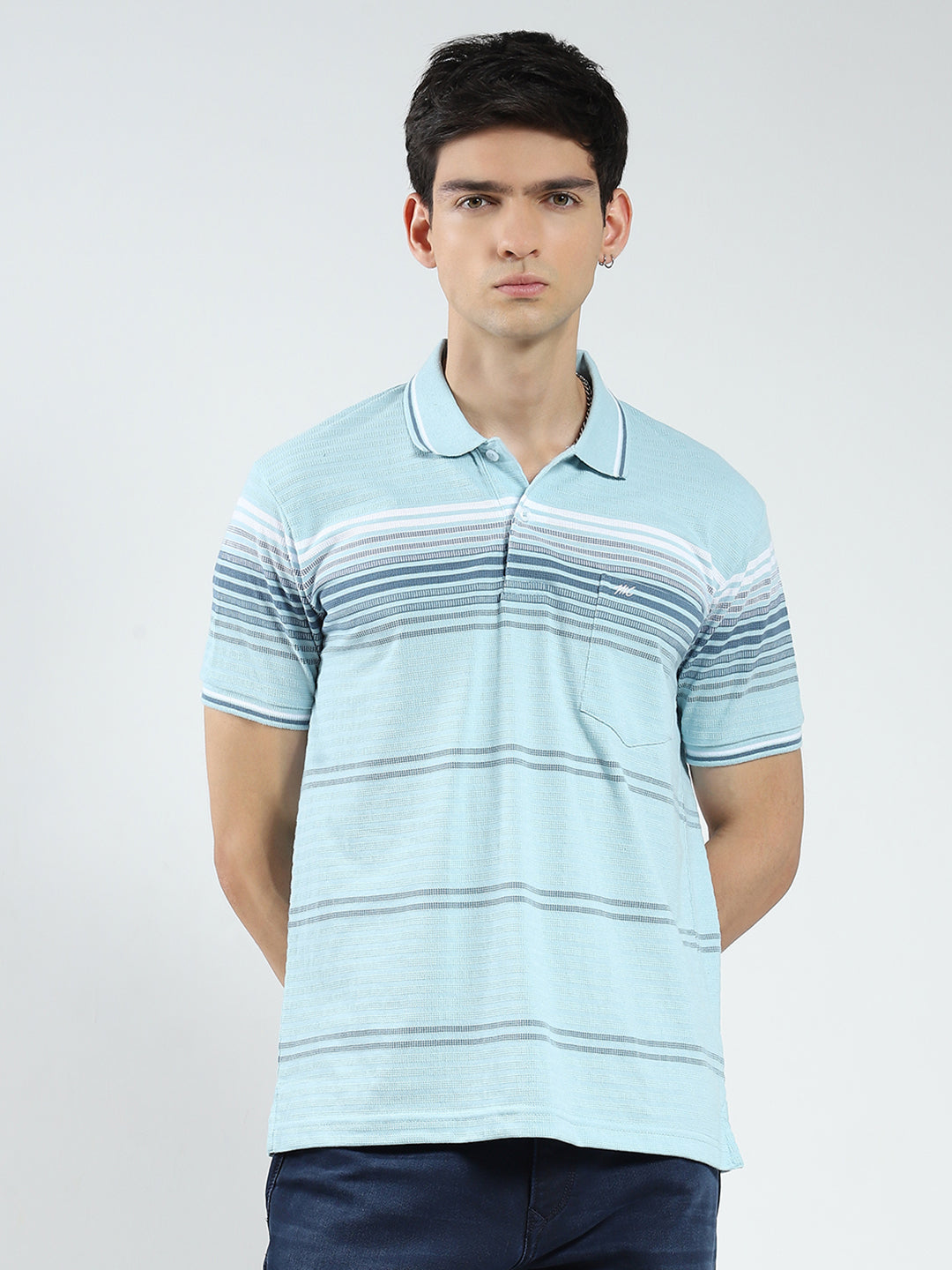 Monte Carlo Men Regular Fit Green Tshirt M зелёный