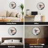 Stylish Latest Wall Clock for Living Room, Bedroom, Hall, Office | Fancy Luxury Designer Wall Watches for Home Modern Big Size Clock