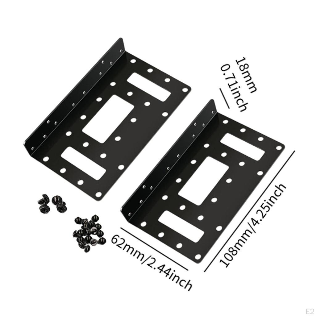 Bracket for 2.5inch 3.5inch SSD Tray Solid State Stand Sturdy Parts Computer Case Harddisk