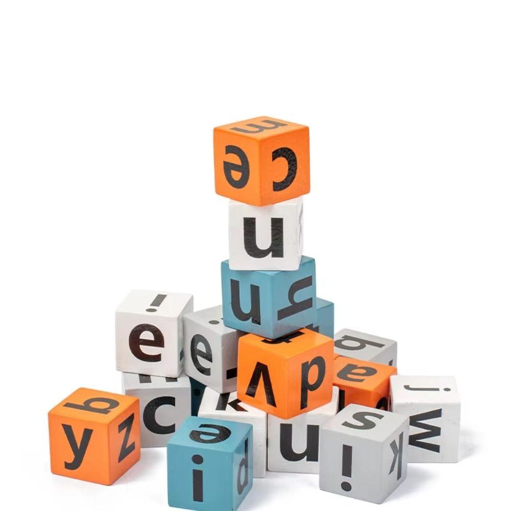 Flash Cards Alphabet Spelling Game Word Spelling Game Baby Learning Cards Letter Spelling Block Wooden Matching Game Puzzle Game