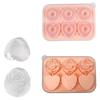 Roses Ice-Cube Mold, Heart Shape Tray, Silicone Ice Mold