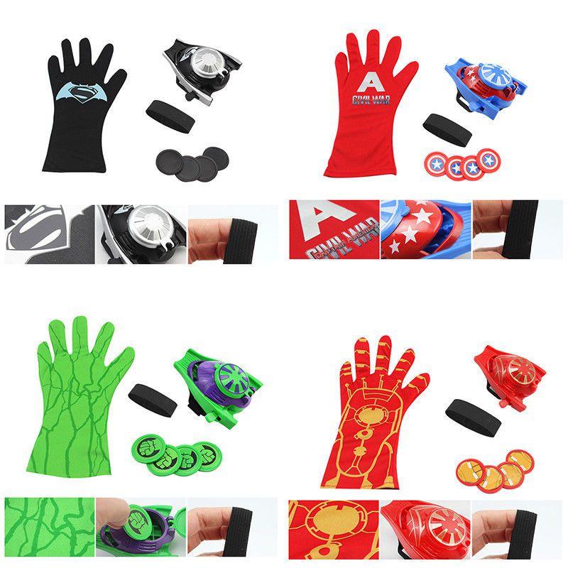 Premium Quality Children Superhero Launchers Gloves For Batman Spider-man Cosplay Fun