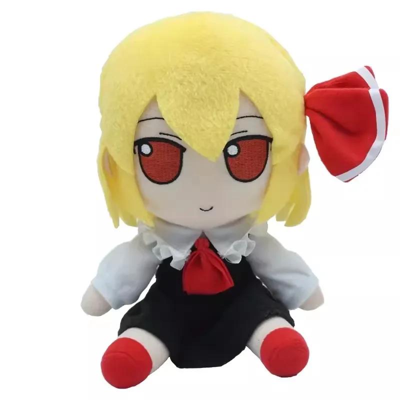 20cm Kawaii Patchouli Knowledge Plush Toy Touhou Project Plushie Anime Moriya Suwako Hakurei Reimu Stuffed Dolls Birthday Gifts