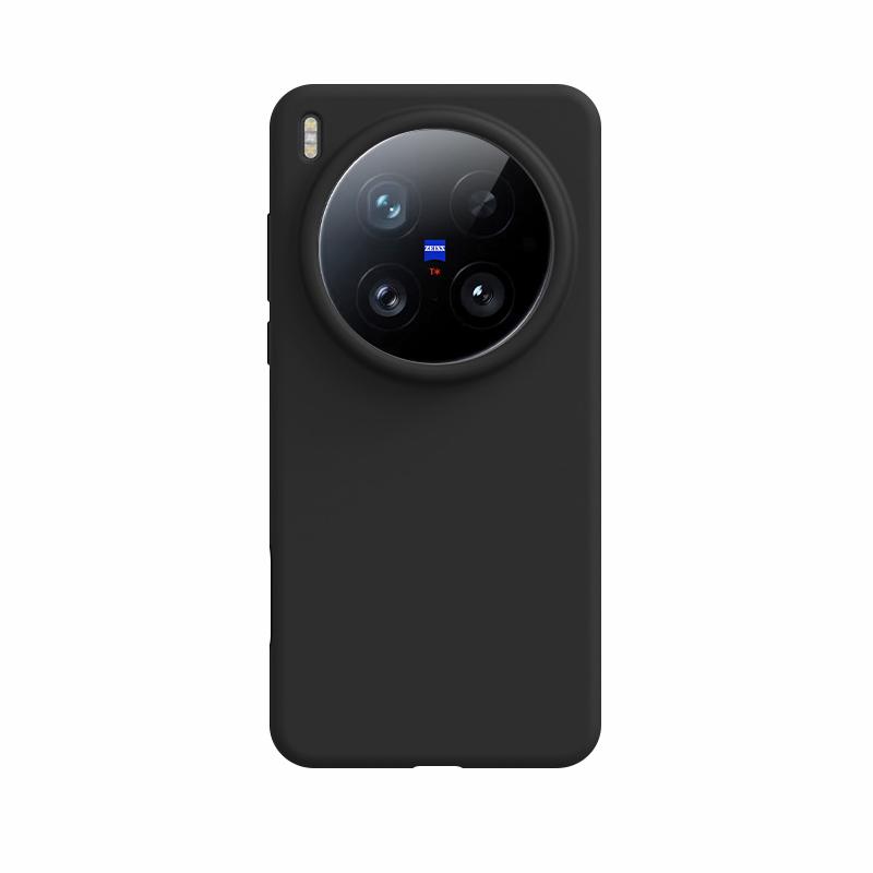 Shockproof Soft Silicone Phone Case For Vivo X200 Ultra X200 ProMini X100 Ultra X100s Pro, Slim Skin Fleece Protective Cover