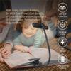 Rechargeable USB Rechargeable Reading Lamp Flexible Design 3 Colors Reading Light Easy Clip 14 LEDs Book Lamp Night Reading