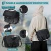 Polyester Crossbody Camera Case Anti Theft Design Padded Compartments Wide Compatibility Crossbody Bag