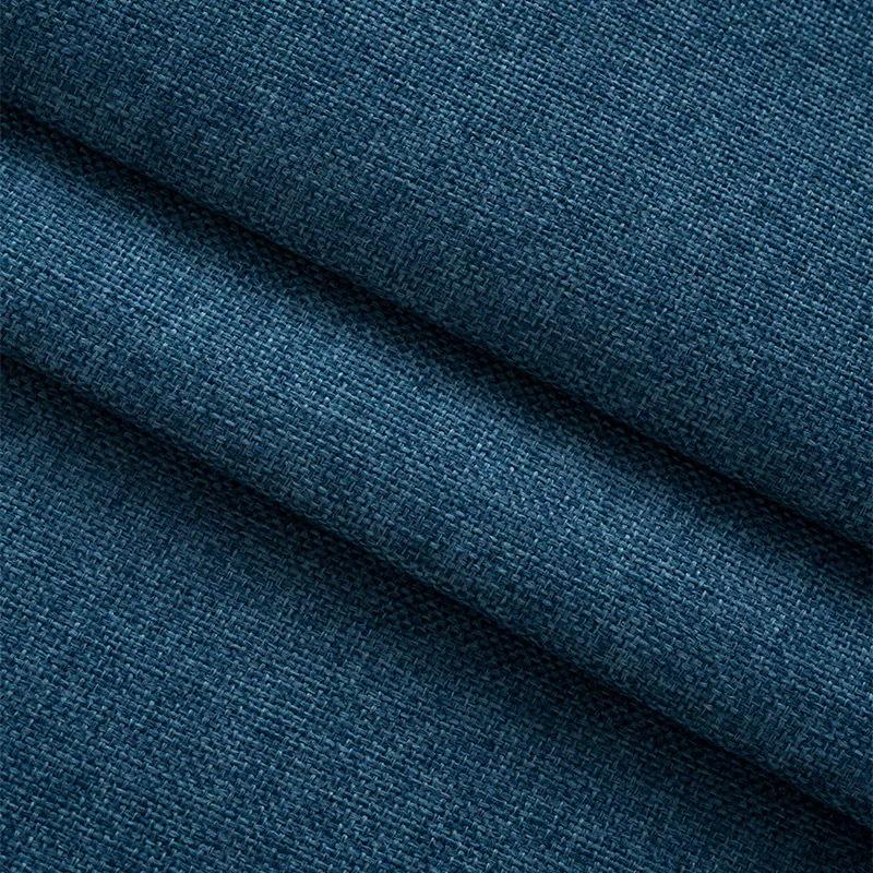 Retro Thickened Linen-Cotton Fabric: Solid Color 1.8m Wide for Sofa Covers & Tablecloths