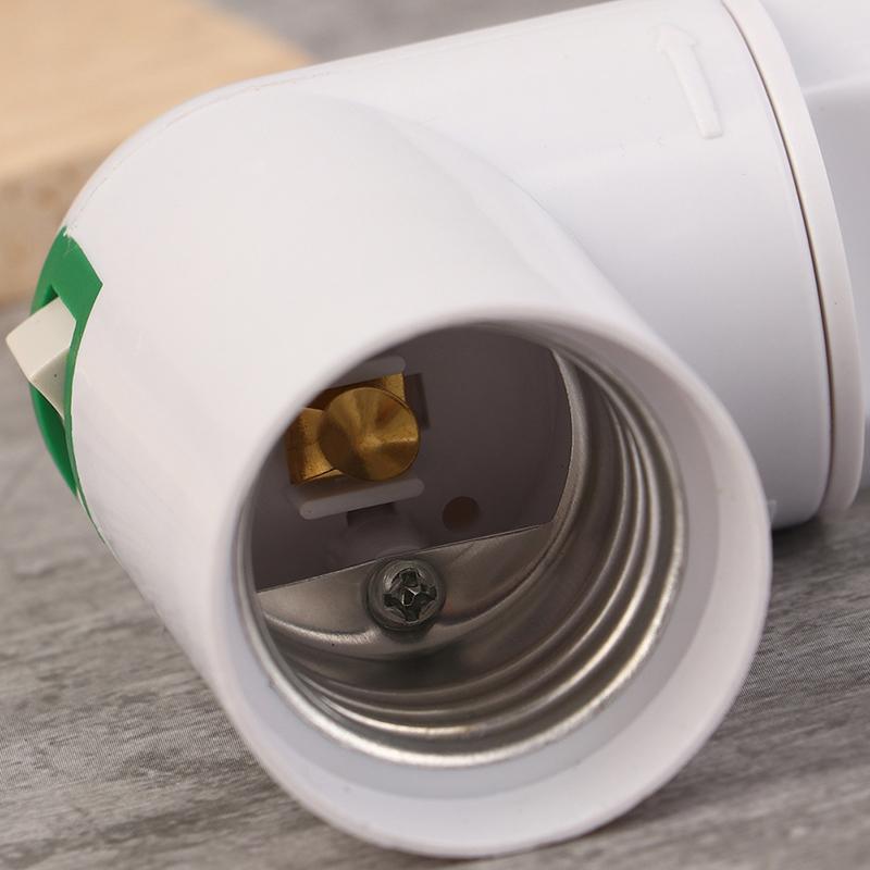 1Pc E27 Socket Lamp Bulb Adapter 360 Degrees Adjustable Light Bases Lamp Holder Converter Light Bulb Adapter Eu Us Plug
