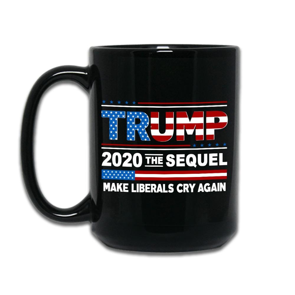 2024 Американская керамическая кофейная кружка Черная кружка для воды 15 унций Большая емкость 401-500ml