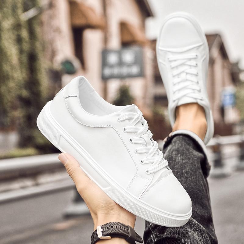 Fashion 2025 Summer Fashion Breathable Mesh Mens White Casual Sneakers Lightweight Anti-Slip Daily Wear Men Shoes Big Sizes 37-46