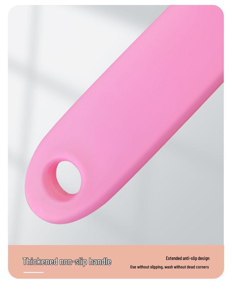 Long-Handle Soft Bristle Double-Sided Back Scrubber