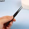 Precision ESD Anti-static Tweezers Set -6-pc Durable Stainless Steel Tool For Electronic Repair And Process Modeling, Bending&St