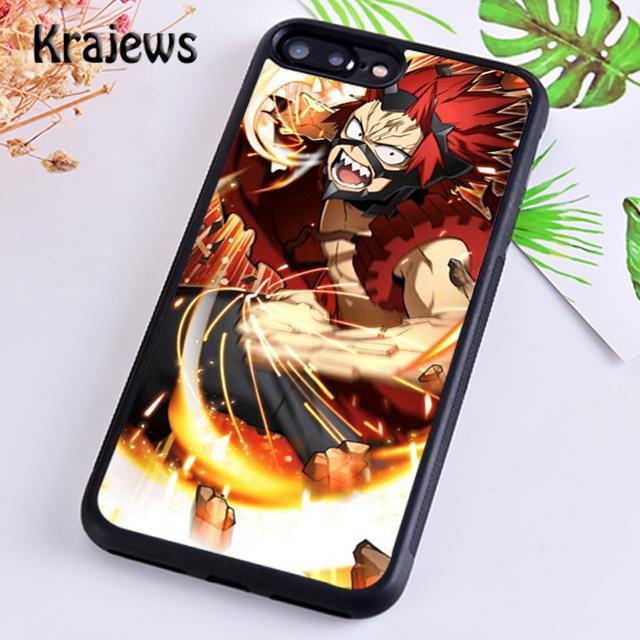 Krajews kirishima eijirou My Hero Academia Handyhülle für iPhone 14 5 6s 7 8 plus X XR XS 11 12 13 pro max Samsung S21 S22 ultra